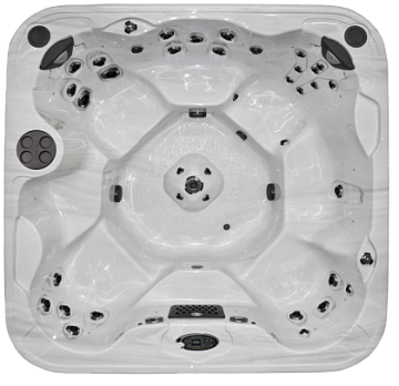 СПА бассейн Coast Spas Freedom LS 83 (65+18) форсунки, 2340 * 2340 * 1015 мм