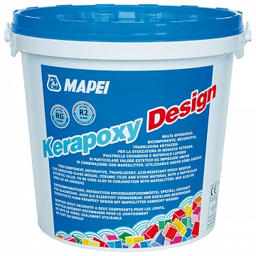 Затирка для швов Kerapoxy Design №760 золотой (ведро 3 кг)
