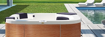 СПА бассейн Jacuzzi Italian Design Delfi 190x190x80 см чаша White без обшивки